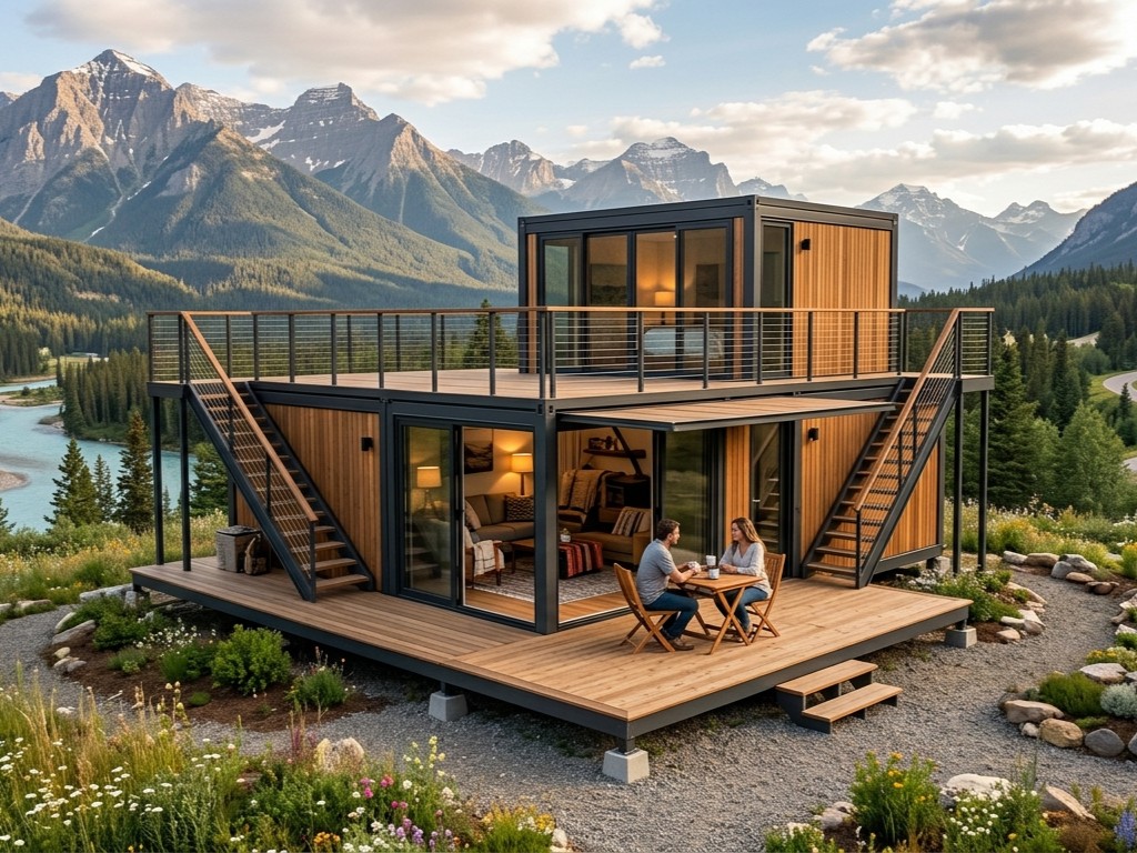 Sustainable Living Officer - Çevre Dostu Prefabrik Ev, 2 Yatak